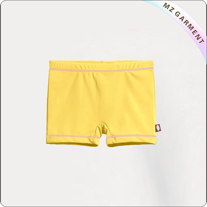 Girl Breathable Aqua Booty Shorts