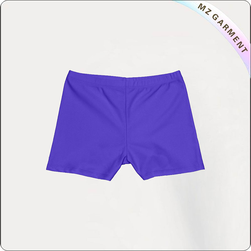 Girl Pansy Aqua Boyshorts