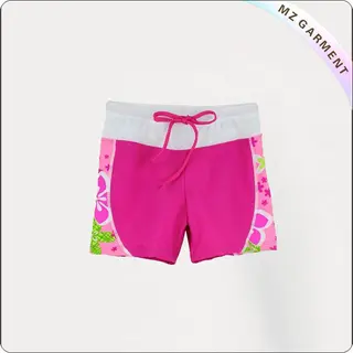 Girl Rosy Aqua Boyshorts
