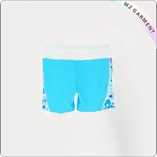Girl Bluish Swim Shorts
