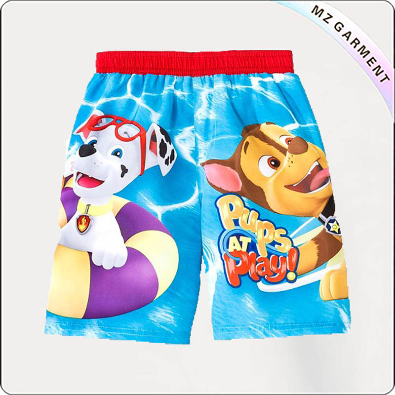 Boy Little Bear Beach Shorts