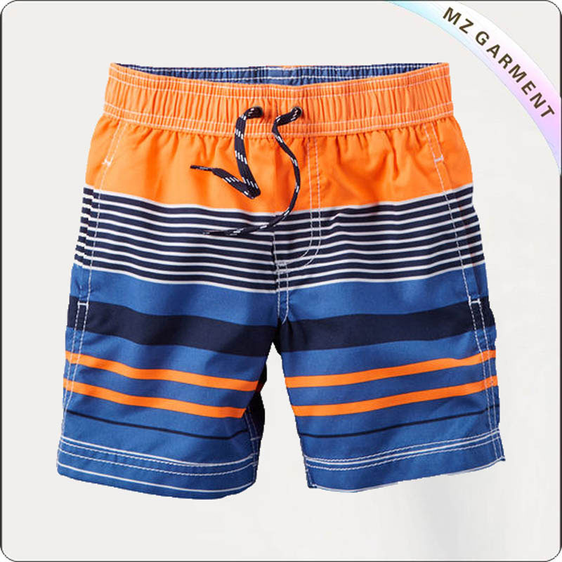 Boys Striped Beach Short Pants
