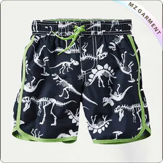 Boys Black Swim Trunks