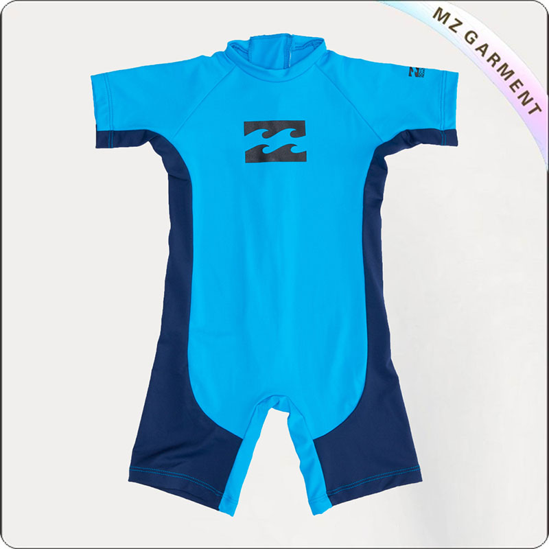 Boy Sun Protective Competition Romper