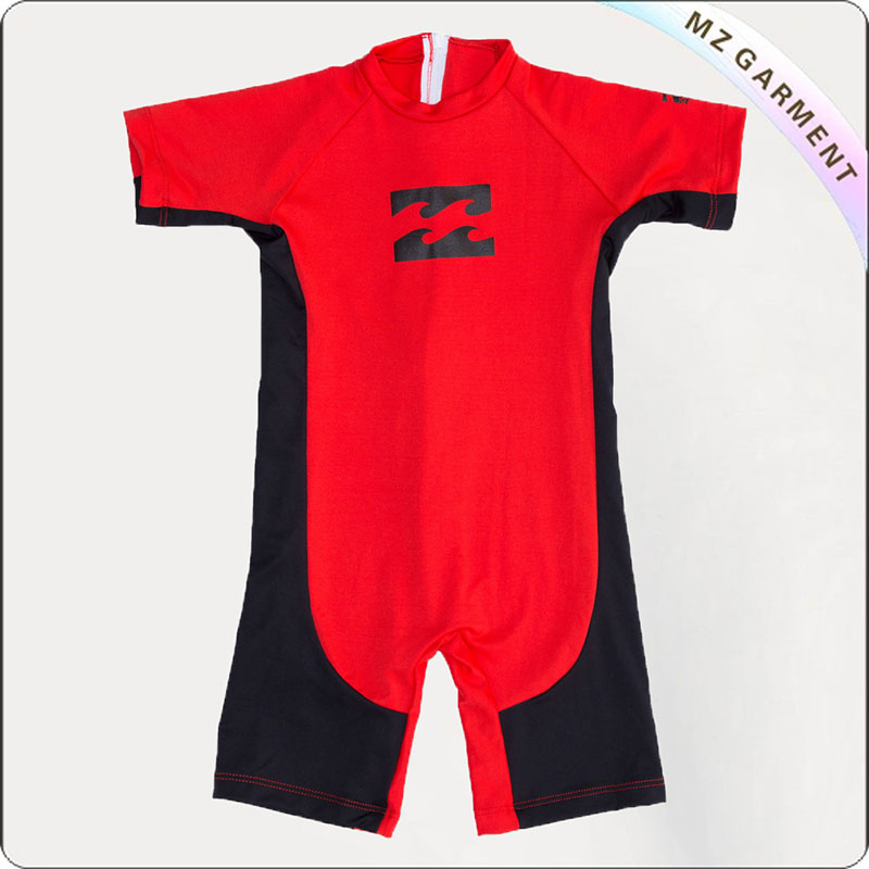 Boy Sun Screen Racing Romper