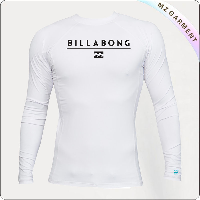 White Long Sleeve Sun Protective Wear