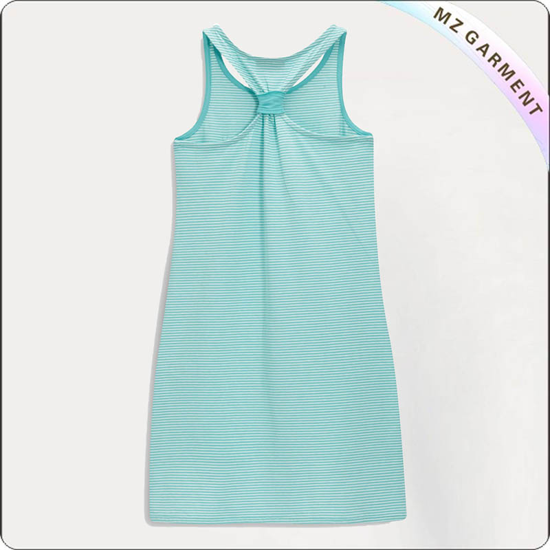 Kids Powderblue One Piece Skirtini