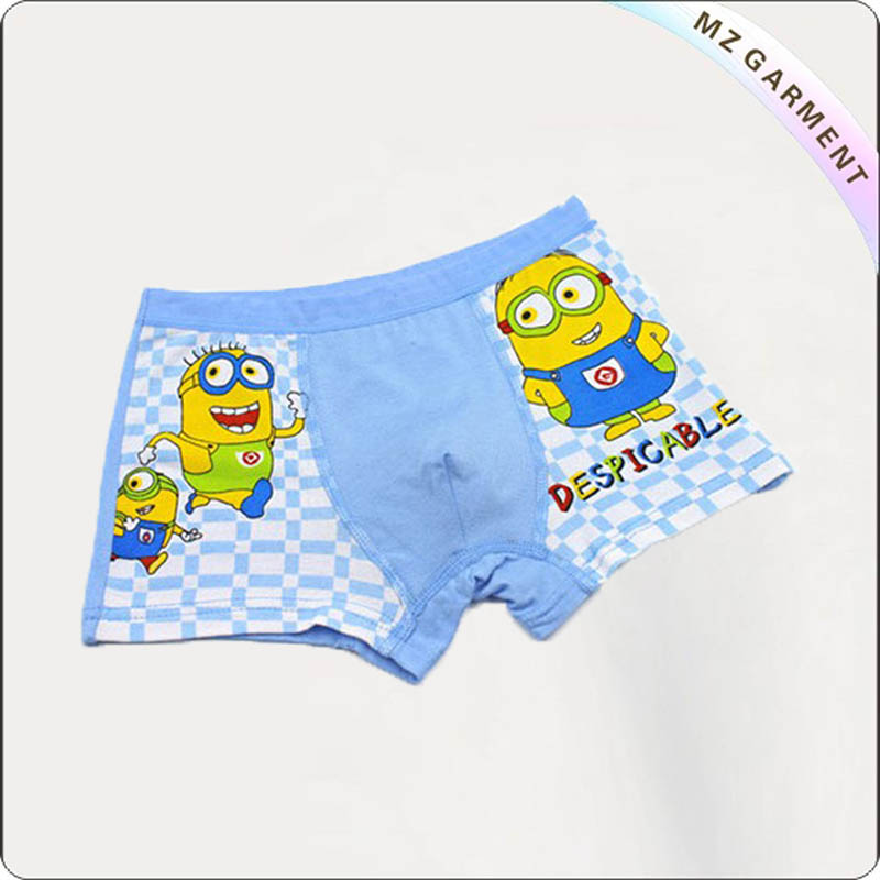 Boy Powderblue Aqua Boyshorts