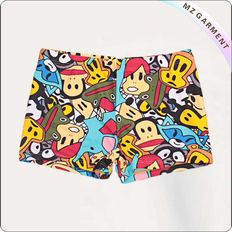Boy Sporty Beach Brief