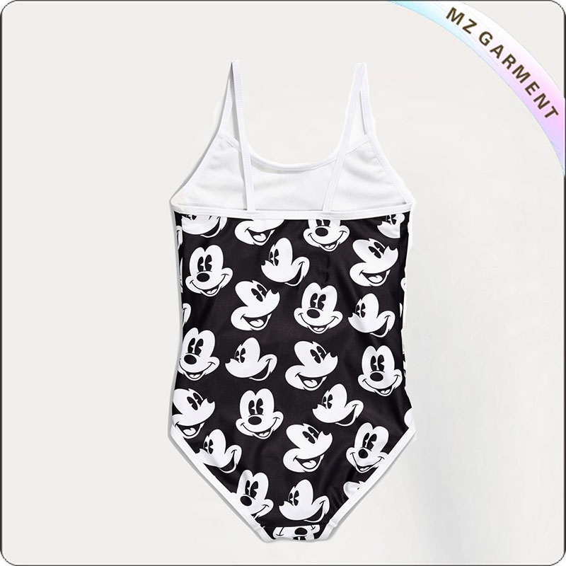 Girls' Mickey Mouse Swimsuit