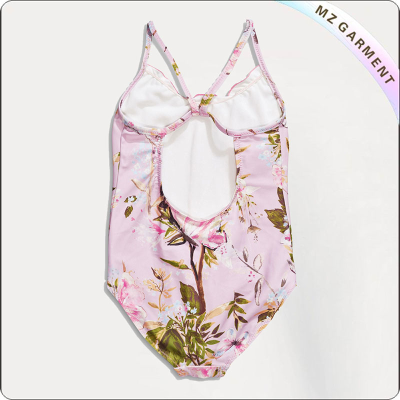 Kids Butterfly Bathing Costume