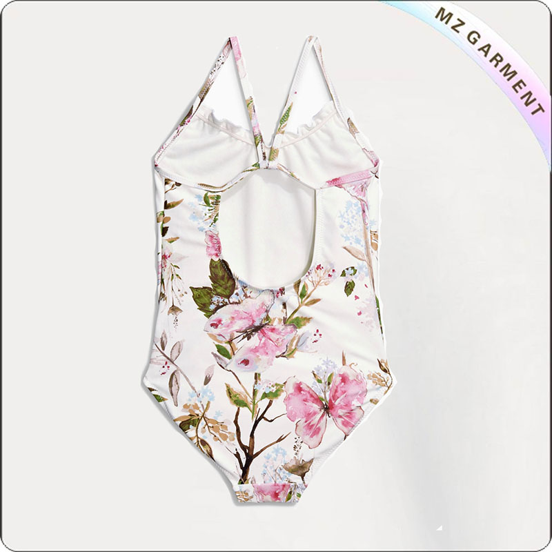 Kids Butterfly & Flower Wet Suit