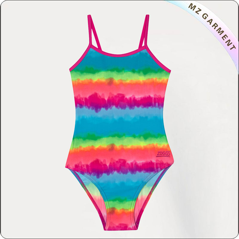 Kids Rainbow Bathing Costume