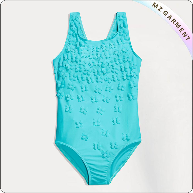 Kids Skyblue Bathing Suit