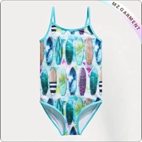 Kids Leaf Swimsuit