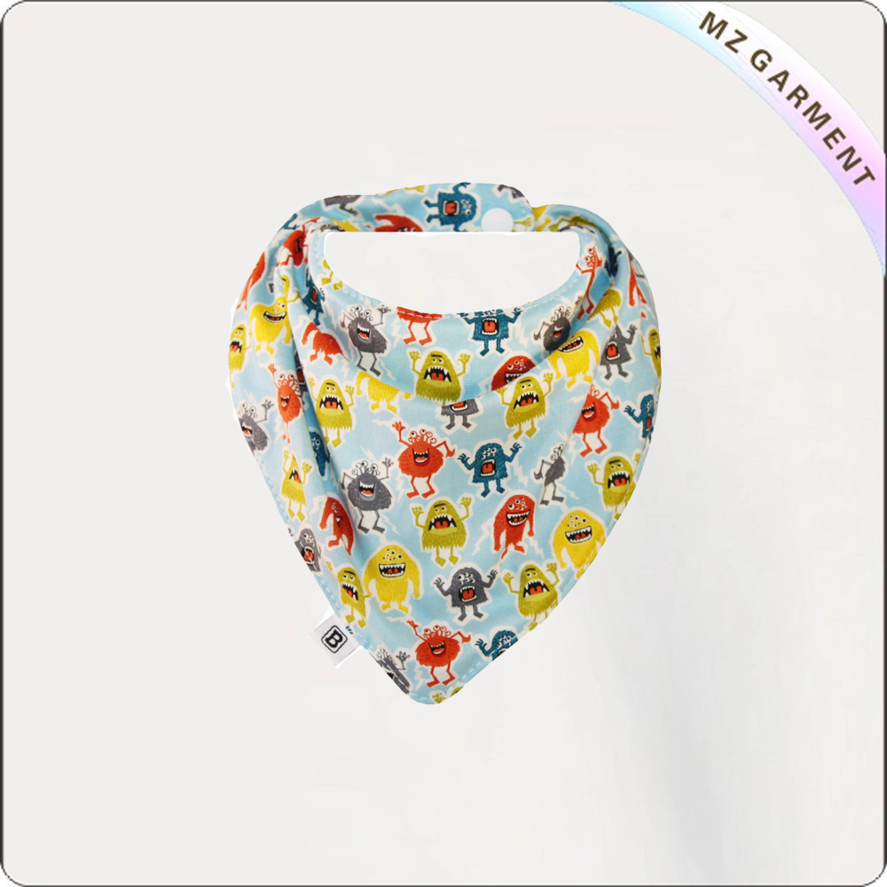Baby Bandana Monster Bib