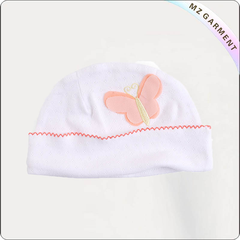 Kids Embroidery Border Gorro