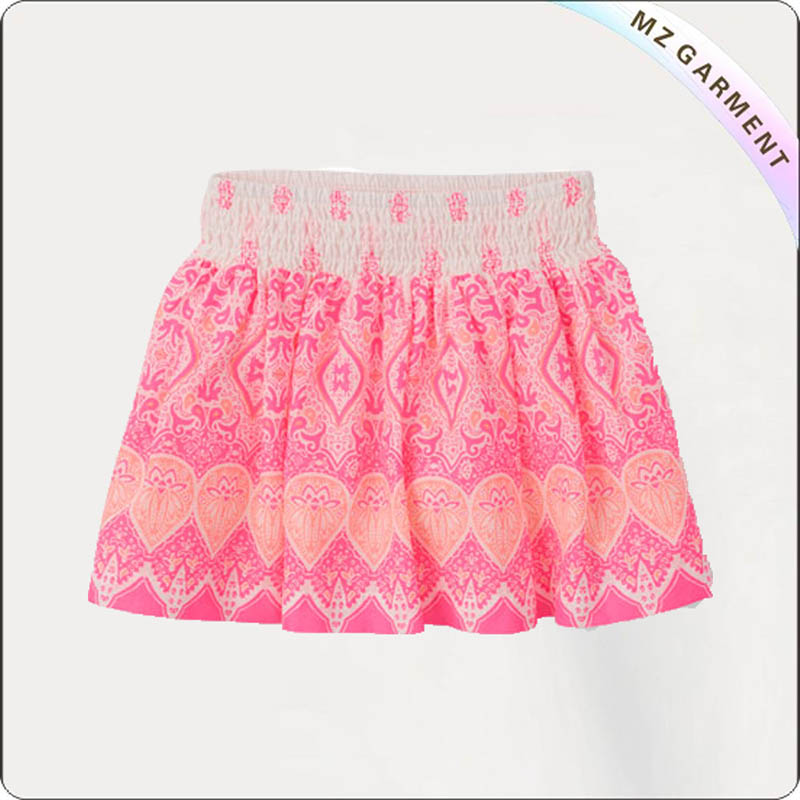 Girls Motif Printing Scooter Dress