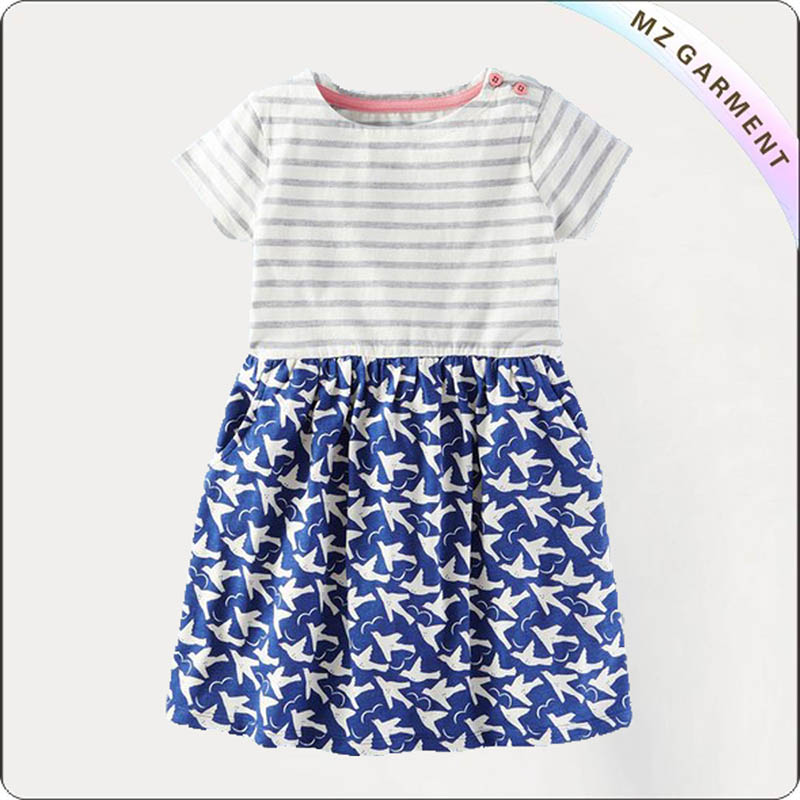 Girls Pigeon Dress