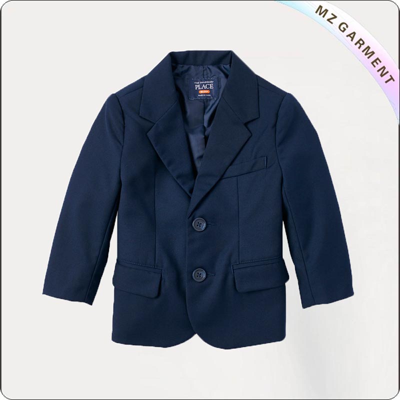 Boys Navy Suit Jacket