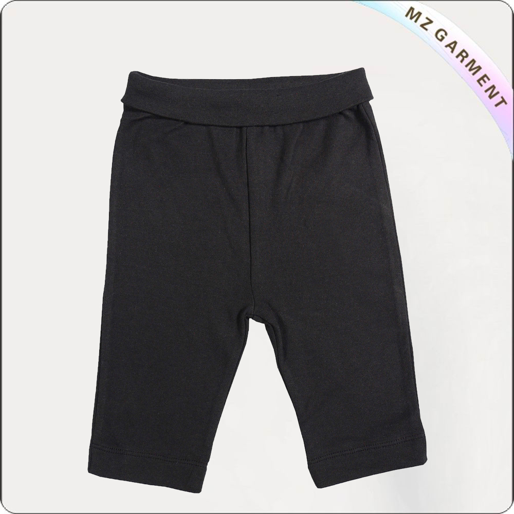 Boys Charcoal Grey Cropped Sweatpant