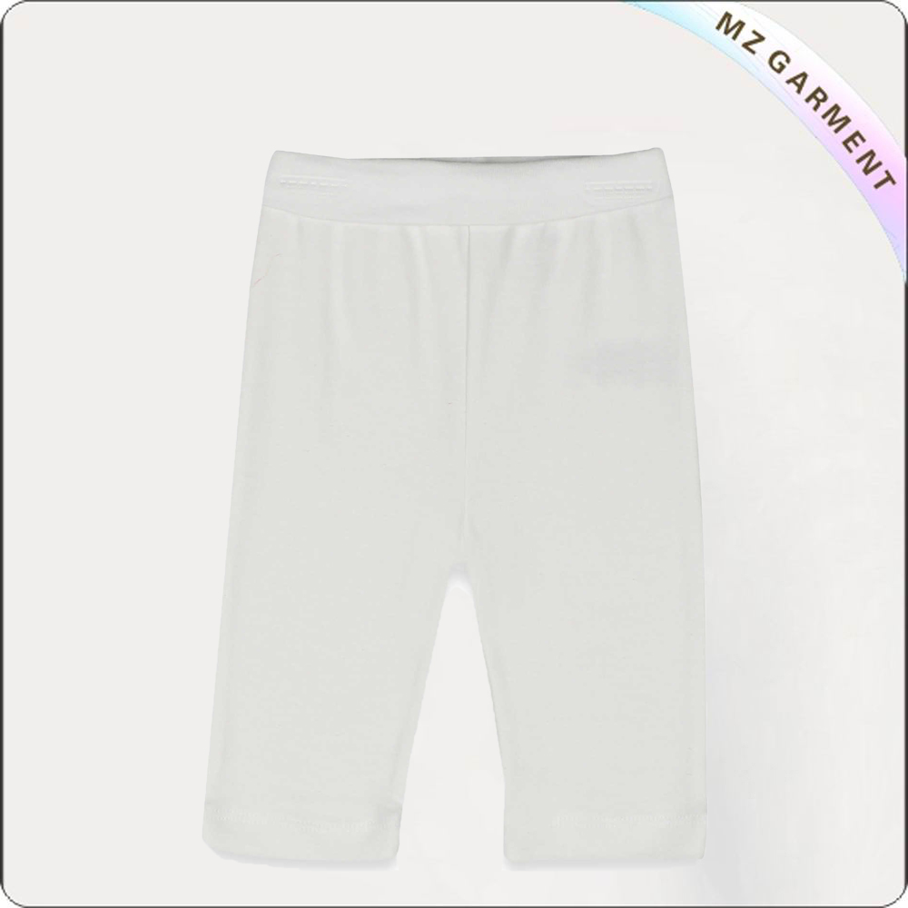 Girls Snow White Cropped Trousers