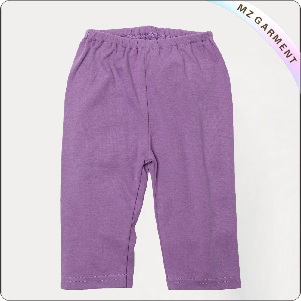 Toddler Lilac Cropped Pants