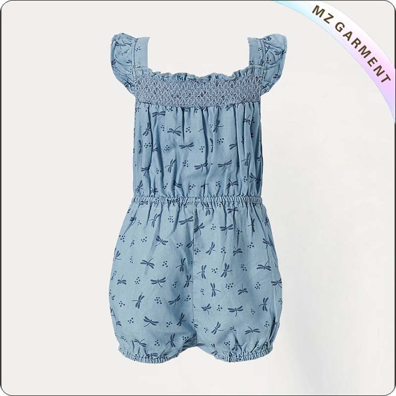 Girls Dragonfly Snapsuit