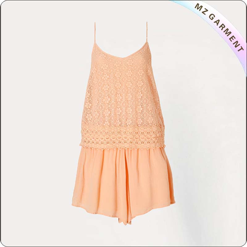 Kids Apricot Romper