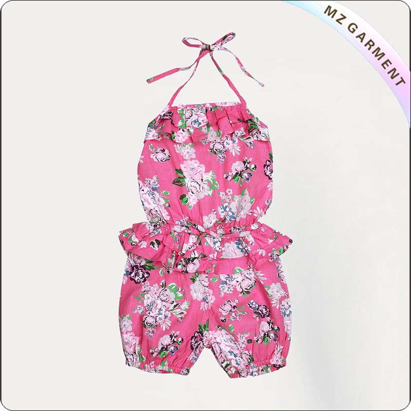 Kids Halter Top Romper