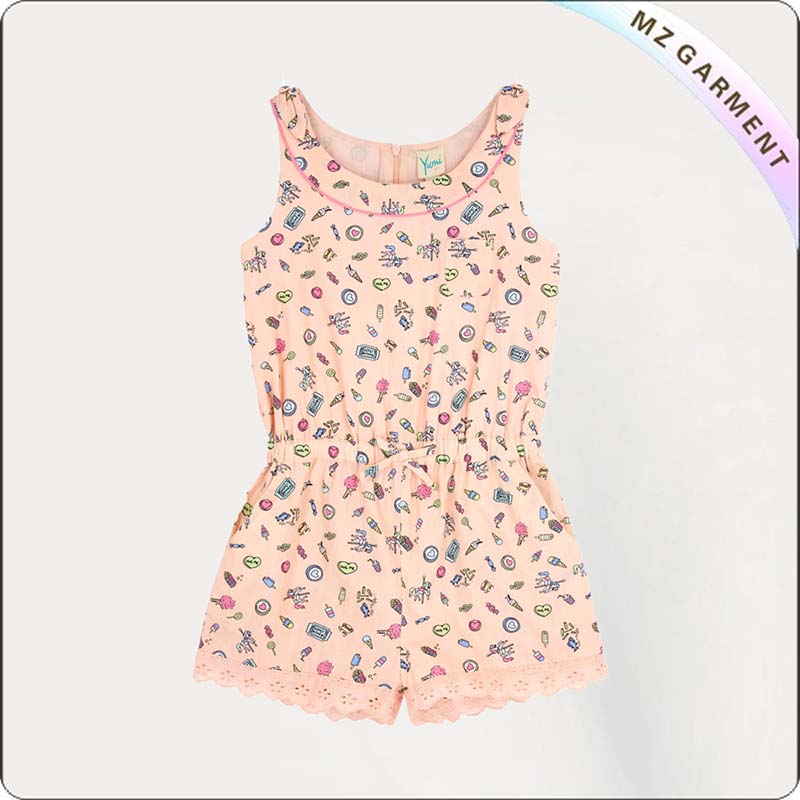 Kids Ivory Romper