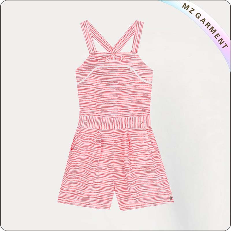 Kids Stripe Romper