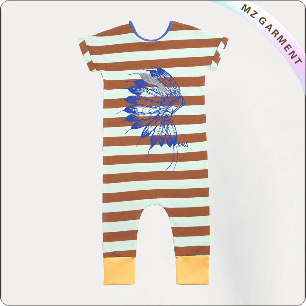 Kids Indian Head Snapsuit