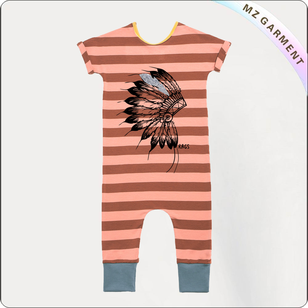 Kids Mohican Head Romper