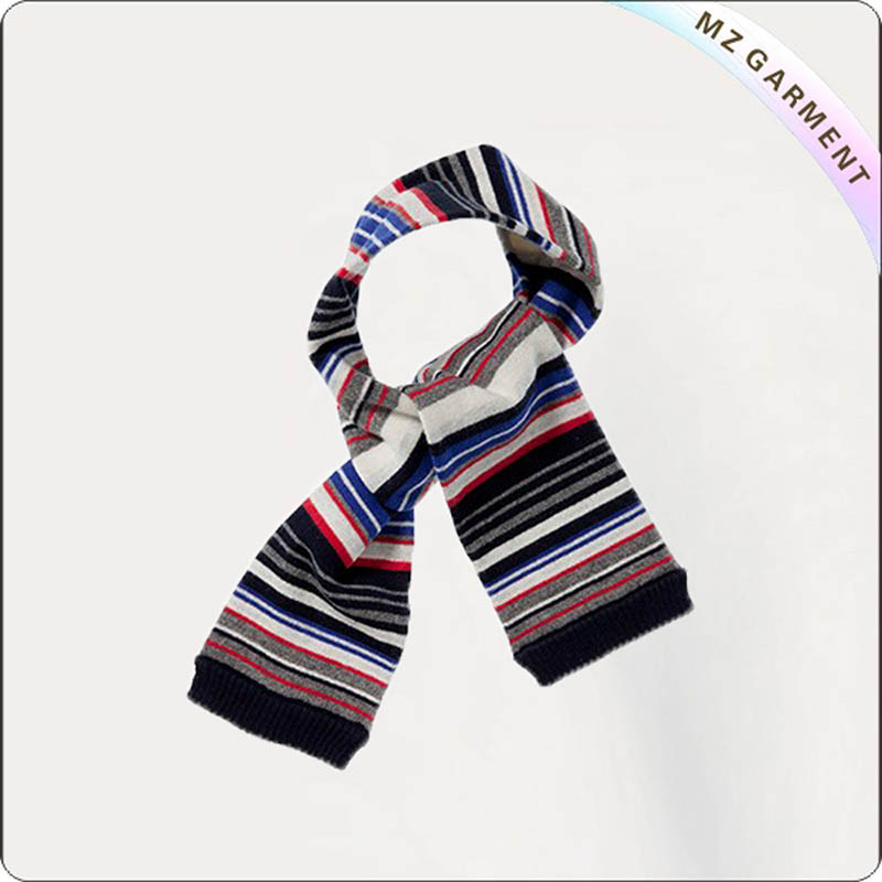 Girls Fine Stripe Scarves