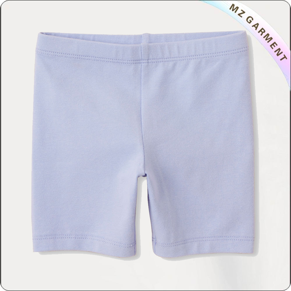 Girls Lavender Bermuda Shorts