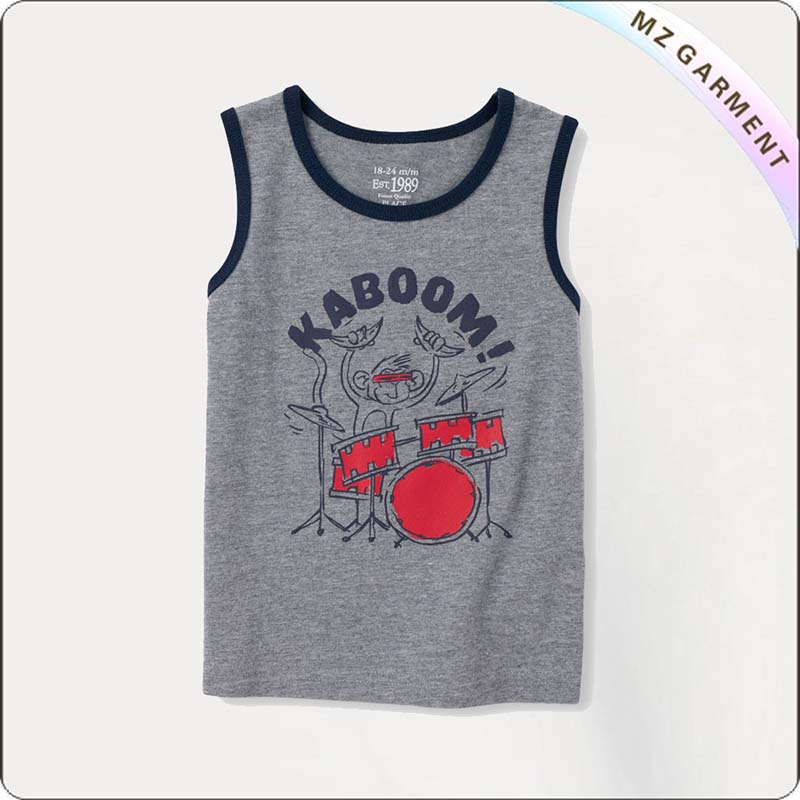 Kids Kaboom Singlet