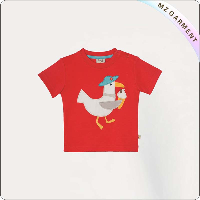 Kids Pigeon & Ice Cream Tee