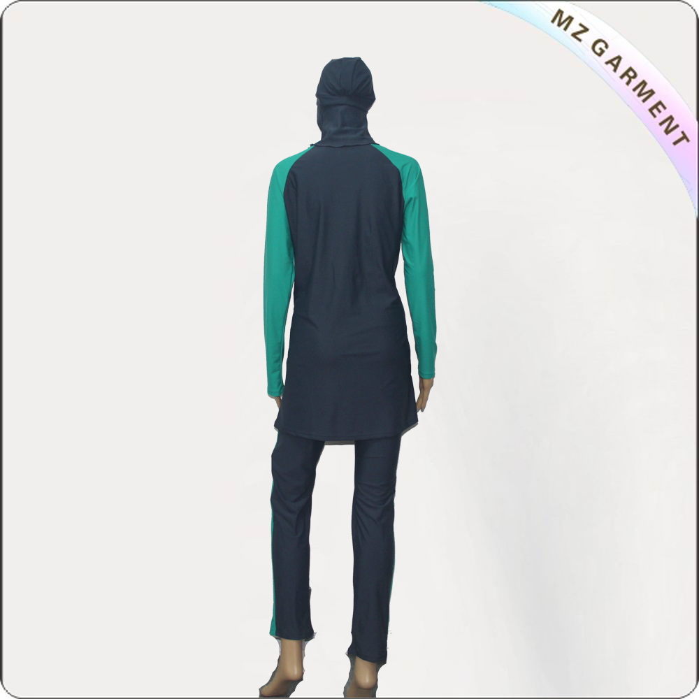 Plain Full Cover Swimwear