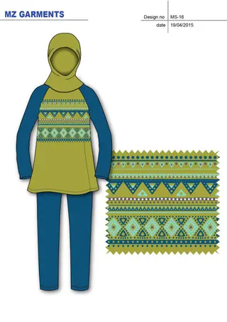 Modest Full Cover Swimwear