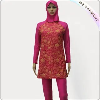 Floral Islamic Swimsuit