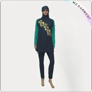 Plain Full Cover Swimwear