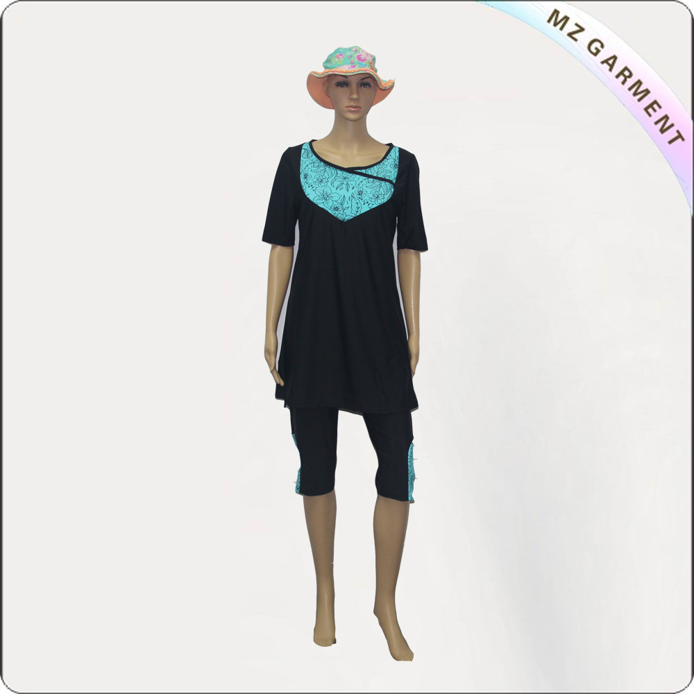 Semi-Covered Muslim Swimwear