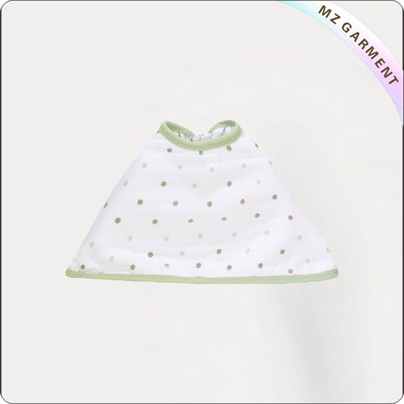 Kids Environmental Drool Polka Dot Bib