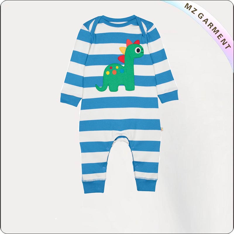 Kids Enviorenmental Dinosaur Snapsuit