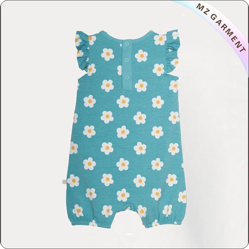 Kids Motif Printing Eco Snapsuit
