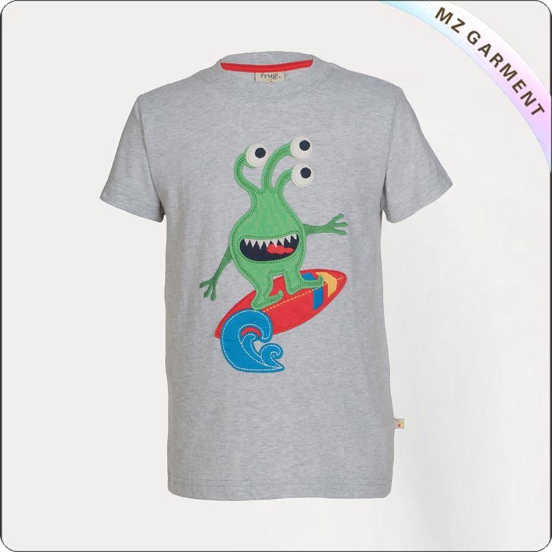 Children Natural Off-White T-Shirt