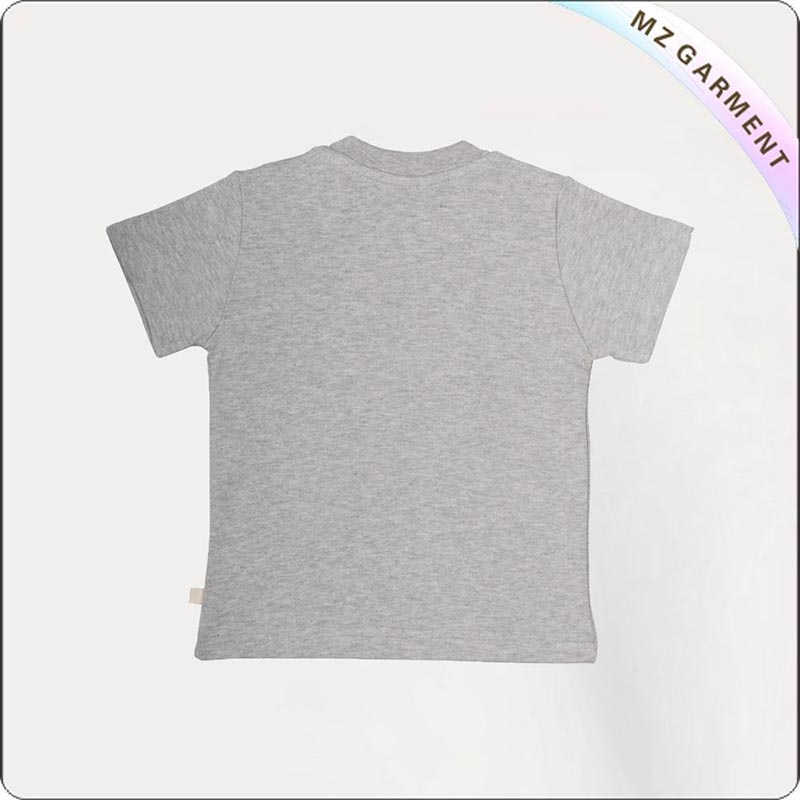 Girls Organic Rainbow Tee