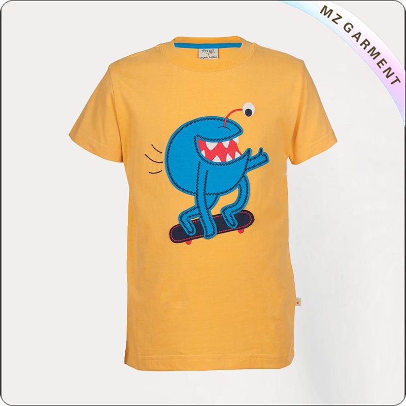Kids Eco Lemon Yellow Tee
