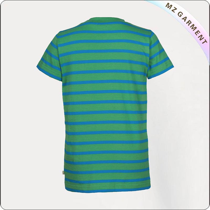 Kids Ecological Olive Green Tee